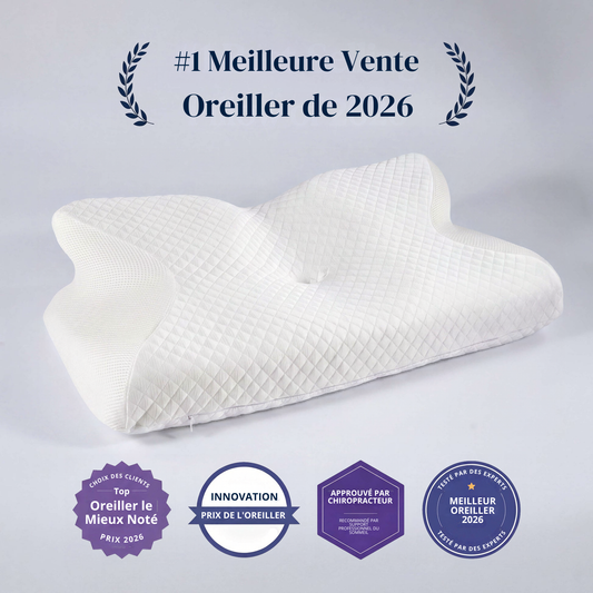 L'Oreiller Ergonomique IsbaSleep ErgoPro : Alignement cervical et sommeil profond sans douleur