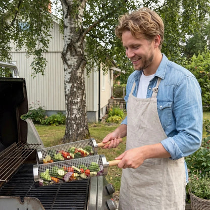 Le Panier Grill Roulant
