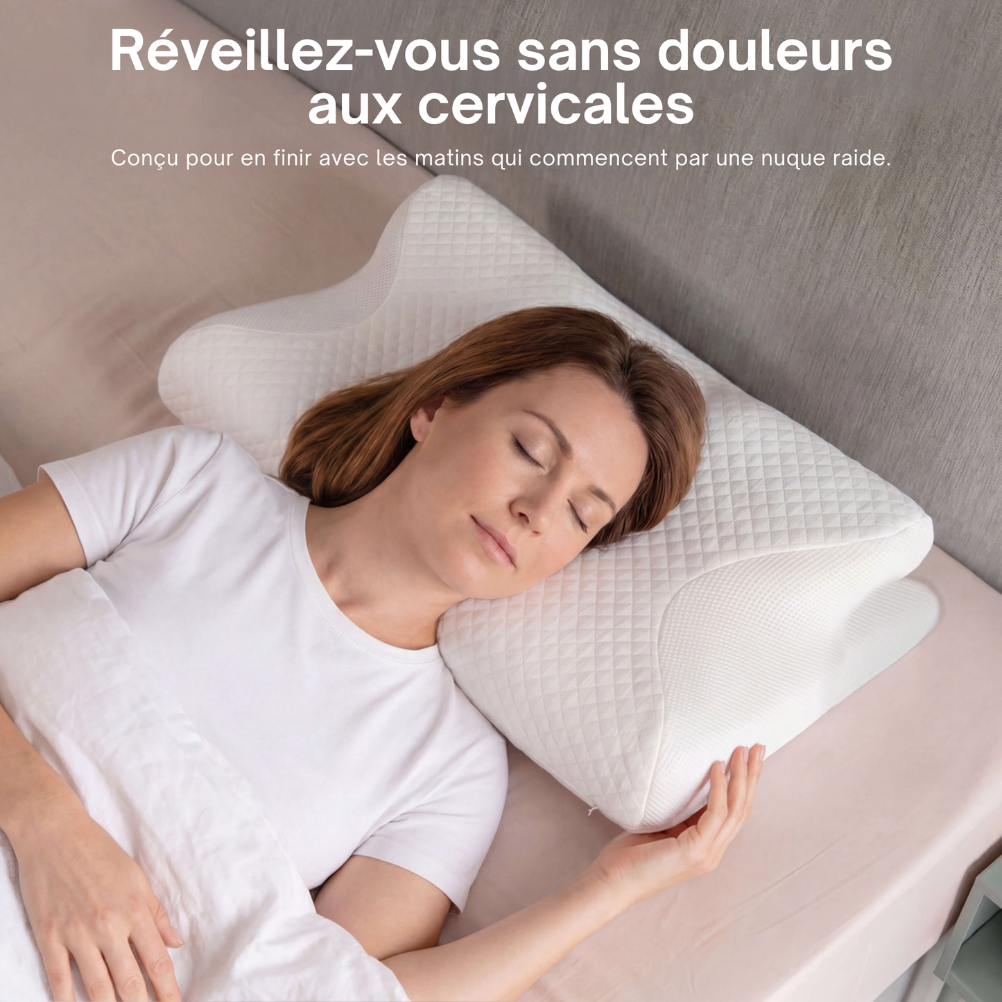 L'Oreiller Ergonomique IsbaSleep ErgoPro : Alignement cervical et sommeil profond sans douleur