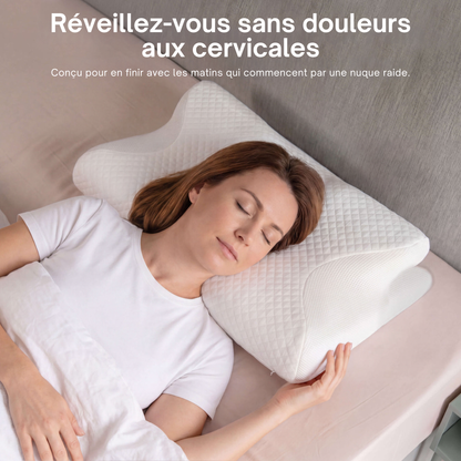 L'Oreiller Ergonomique IsbaSleep ErgoPro : Alignement cervical et sommeil profond sans douleur