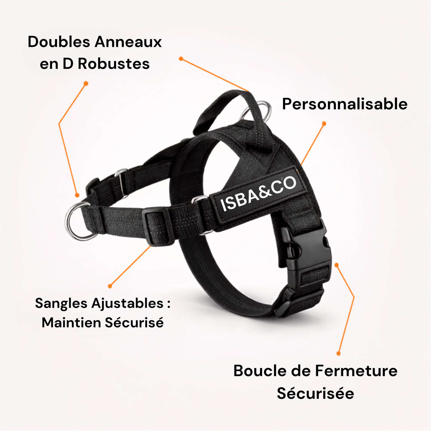 Harnais Anti-Traction Isba&Co