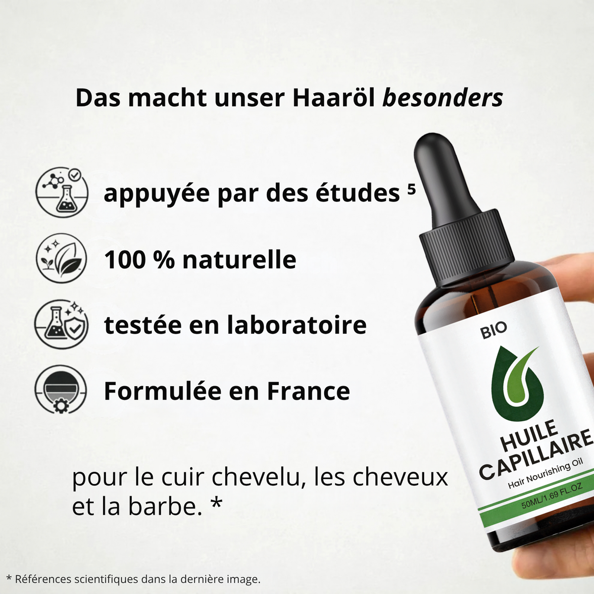 IsbaDensity - Huile Capillaire BIO