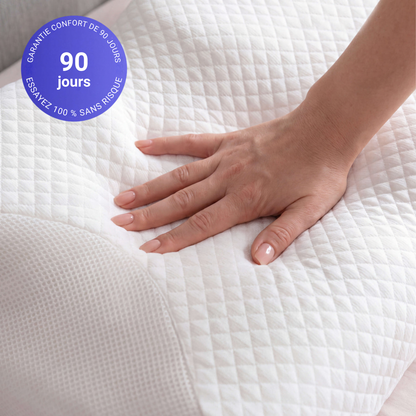 L'Oreiller Ergonomique IsbaSleep ErgoPro : Alignement cervical et sommeil profond sans douleur