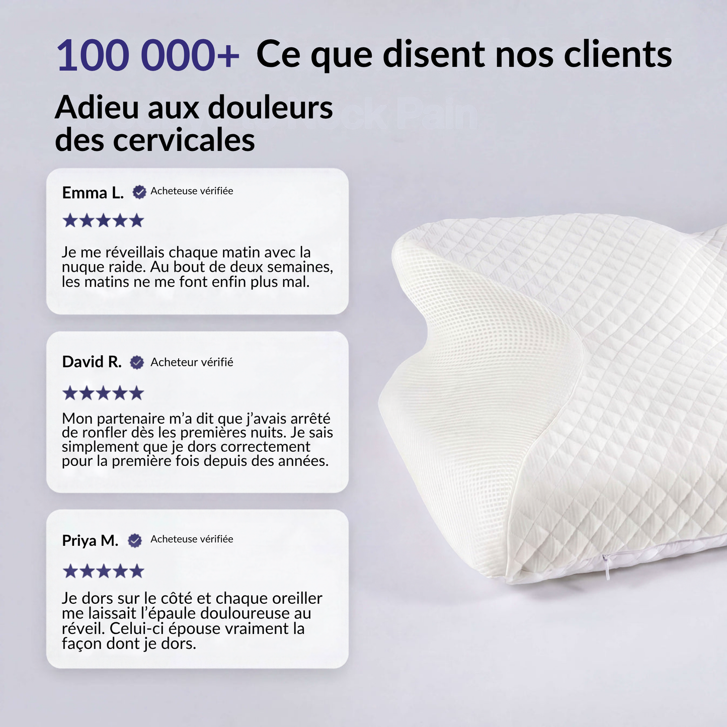 L'Oreiller Ergonomique IsbaSleep ErgoPro : Alignement cervical et sommeil profond sans douleur