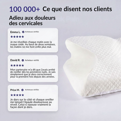 L'Oreiller Ergonomique IsbaSleep ErgoPro : Alignement cervical et sommeil profond sans douleur