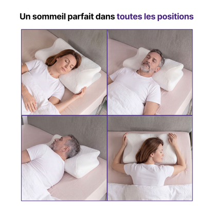L'Oreiller Ergonomique IsbaSleep ErgoPro : Alignement cervical et sommeil profond sans douleur